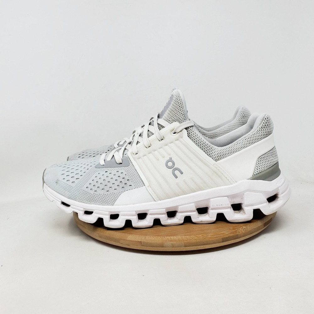 On Cloudswift Running Shoes Womens 8.5 Grey Gym Walking Cushion Sneaker